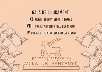 Gala de lliurament dels Premis Literaris Vila de Santanyí 2025