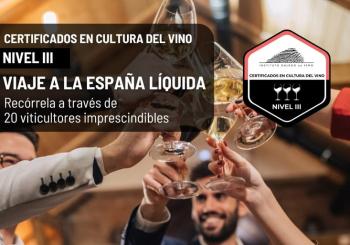 CERTIFICADOS EN CULTURA DEL VINO Nivel III_ Viaje a la España líquida. Recórrela a través de 20 viticultores imprescindibles en Santiago de Compostela
