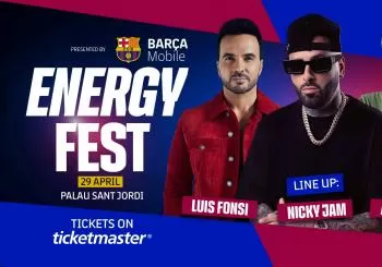 Energy Fest: Nicky Jam, Luis Fonsi & Arcangel en Barcelona