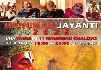 HANUMAN JAYANTI - Kirtan con Jaya Deva (en Yoga One MANDRI) en Barcelona