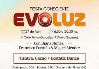 Fiesta Consciente EVOLUZ en Madrid