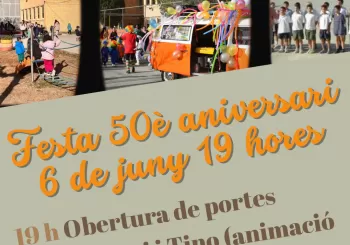 50è Aniversari Escola Marià Galí en Terrassa