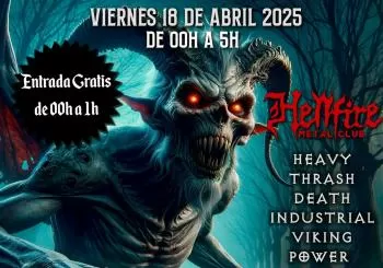 HELLFIRE - Entrada GRATIS de 00:00 a 01:00 !!! en Barcelona