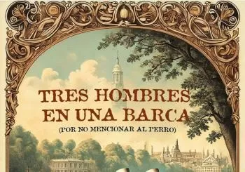 Tres hombres en una barca (por no mencionar al perro) en Madrid