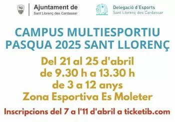Campus multiesportiu 2025 en Sant Llorenç des Cardassar