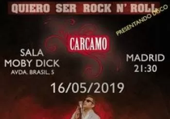 CÁRCAMO en concierto presentando disco. En Madrid
