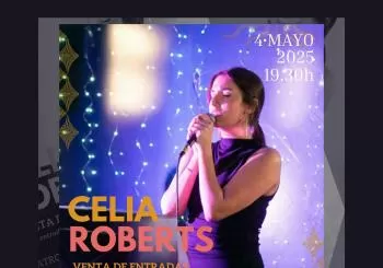 Celia Roberts en concierto a beneficio de ALFA (Almanjayar en Familia) en Granada