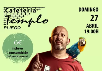 DOMINGO 27 ABRIL-MONÓLOGO IMPREVISIBLE- ISMAEL GALLETERO en PLIEGO