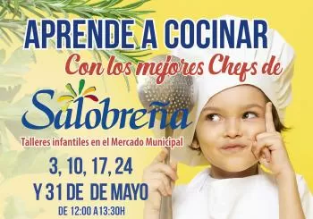 TALLERES INFANTILES DE COCINA EN EL MERCADO MAYO 2025 en GRANADA