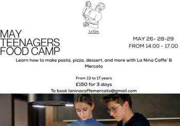 May Food Camp for Kids and Teens en London