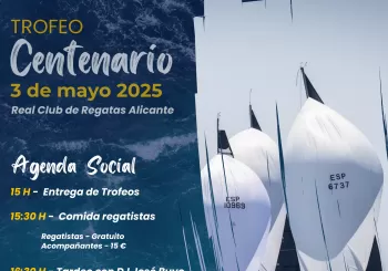 COMIDA ACOMPAÑANTES REGATISTAS TROFEO CENTENARIO en Alicante