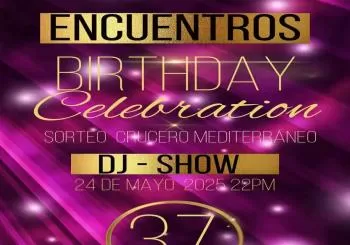Fiesta 37 Aniversario EncuentrosVip en Madrid