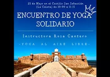 ENCUENTRO DE YOGA SOLIDARIO MI PRINCESA RETT (YOGA AL AIRE LIBRE) - INSTRUCTORA ROSA CANTERO (YOGA) en Cádiz