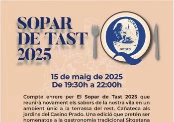 Sopar de Tast 2025 en Sitges