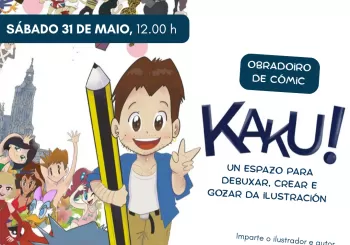 Obradoiro de cómic: Kaku! Xunto a Pablo Carreiro A Coruña