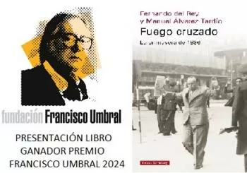 PRESENTACIÓN LIBRO GANADOR PREMIO FRANCISCO UMBRAL 2024 en MADRID