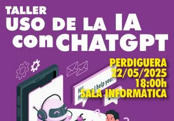 Taller IA TRAVÉS DE CHATGPT en Perdiguera