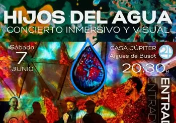 ¡Hijos del Agua & cuarzOscuro en Casa Júpiter! DIRECTOS AL ALMA en Aigües de Busot
