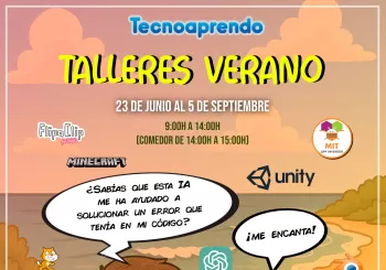 Tecnoaprendo: Talleres de Verano (2025) en Palma de Mallorca