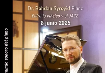 Bohdan Syroyid - Piano - Encuentro entre lo clásico y el jazz - Ávila
