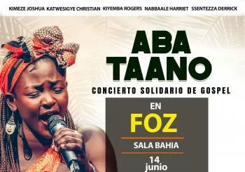 Concierto de Góspel con ABA TAANO en FOZ en LUGO