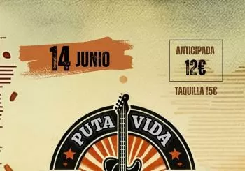 CONCIERTO TRIBUTO A SUPERSUBMARINA CON PUTA VIDA en Madrid
