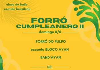 Forró cumpleañero II en Palma