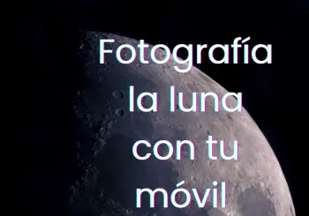Fotografía la Luna en Burjassot (Valencia)