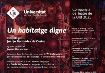 SOBREVIURE COM VULGUIS: DRET A UN HABITATGE DIGNE - Projecte Teatral UIB 20 en BALEARS