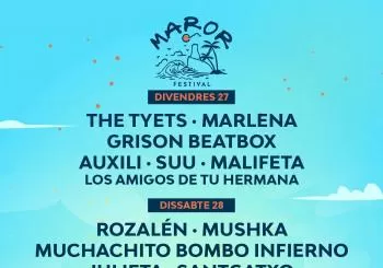 Abonos con descuento para el Maror Festival en Villajoyosa