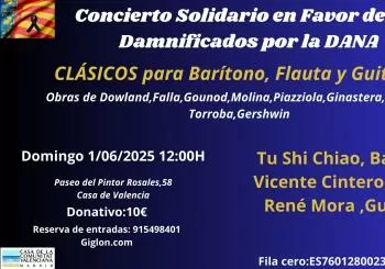 Concierto Solidario en Favor de los Damnificados por la Dana(12) en MADRID