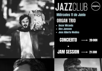 Organ Trío Jam Session, en el Café Teatro Rayuela en Santa Cruz de Tenerife