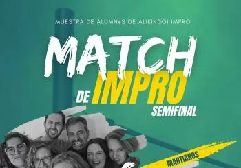 Match de impro - Semifinal - Muestra de alumnxs de Alikindoi Impro School en Málaga