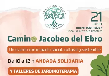 Camino Jacobeo del Ebro - Asociación Inlaza en Pastriz
