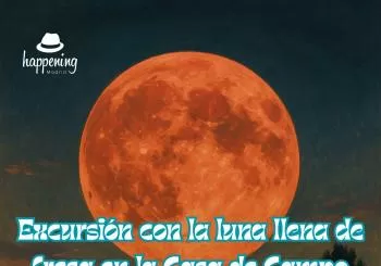 Excursión luna llena de fresa Casa de Campo (Cerro de Garabitas) en madrid