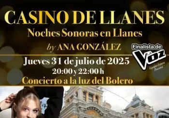 NOCHE DE BOLEROS EN EL CASINO DE LLANES A LA LUZ DE LAS VELAS ASTURIAS
