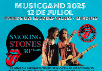 MUSICGAND con Smoking Stones - Gandesa Tarragona