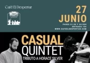 CASUAL QUINTET - Tributo a Horace Silver en MADRID