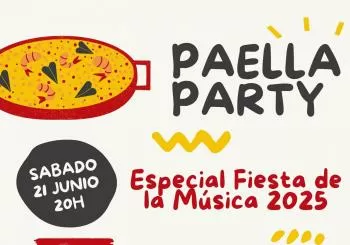 Fiesta de la música - Paella & Concierto en Madrid