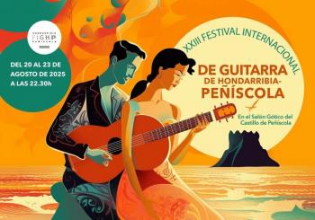 Latin Jazz. XXIII Festival Internacional de Guitarra de Peñíscola: del 20 al 23 de Agosto. MAURIZIO DI FULVIO (guitarra), ALESSIA MARTEGIANI (voz) en PEÑÍSCOLA