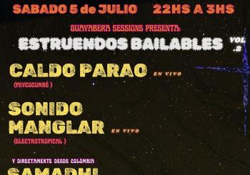 Caldo Parao - Sonido Manglar - Samadhi Sound System en Barcelona