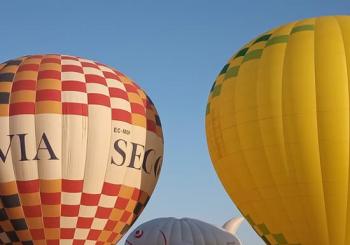 Festival de Globos. Rooftop ELE Acueducto (mañana) en Segovia