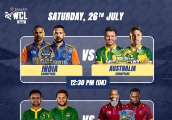 Double Match: India vs Australia & Pakistan vs West Indies - World Championship of Legends en Leeds