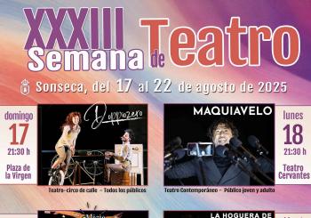Abono XXXIII SEMANA DE TEATRO DE SONSECA en TOLEDO