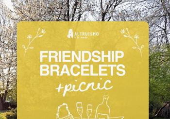 Pulseras y Picnic en Altruismo à la Mode en Pamplona