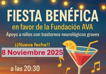 Fiesta benéfica en favor de Fundación AVA en Getxo