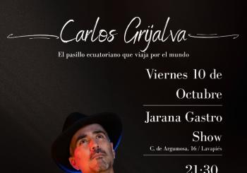 Carlos Grijalva en Madrid