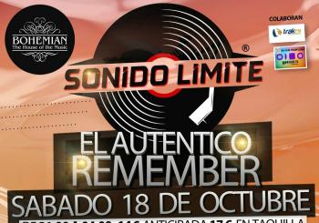 SÁBADO 18/10/2025 Sonido Límite. El auténtico remembre en Pamplona