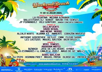 WEEKEND BEACH FESTIVAL 2026 Torre del Mar