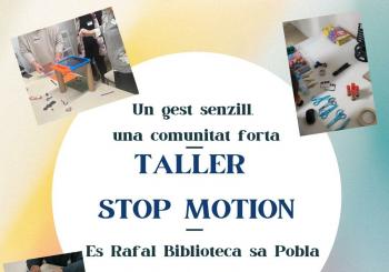 TALLER STOP MOTION en sa Pobla